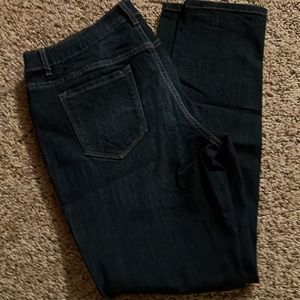 Vera Wang dark denim skinny size 12
